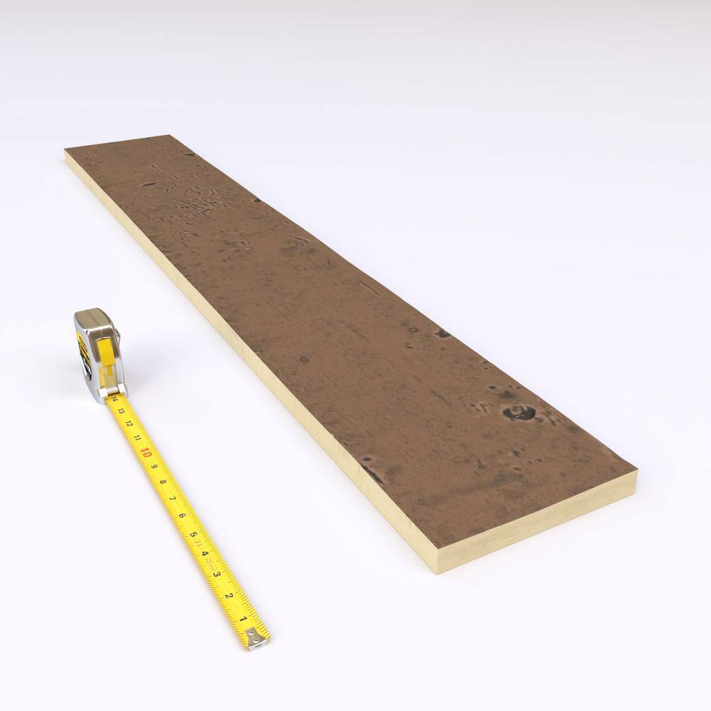 Aged Knotty Pine Faux Wood Beam Plank 4" x 8'