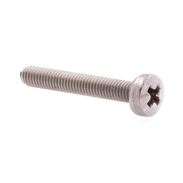 Prime-Line M3-0.5 x 20 mm Grade A2-70 Stainless Steel Phillips Drive Pan Head Metric Machine Screws (10-Pack)