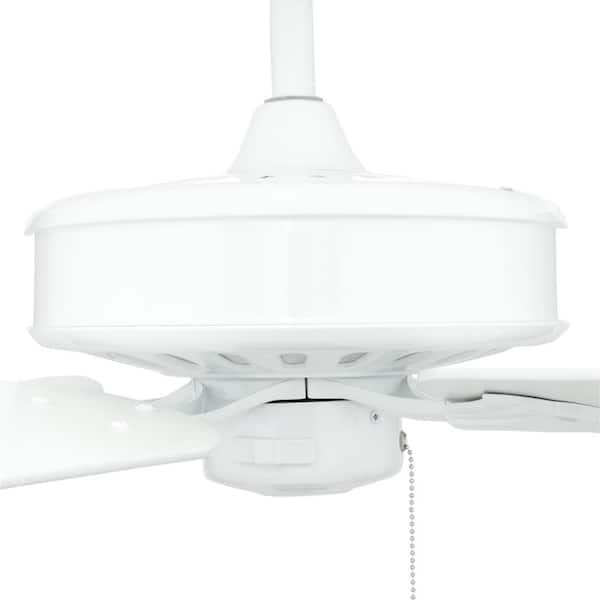 AirPro Performance 52 in. Indoor White Coastal Ceiling Fan