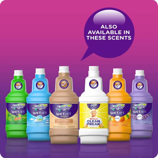 WetJet 42.2 oz. Multi-Purpose Hardwood Floor Cleaner Solution Refill (2-Pack)