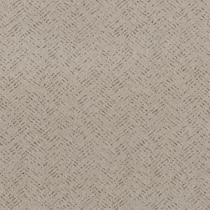 Fairhaven Color Mushroom Beige - 42 oz. SD Polyester Pattern Installed Carpet