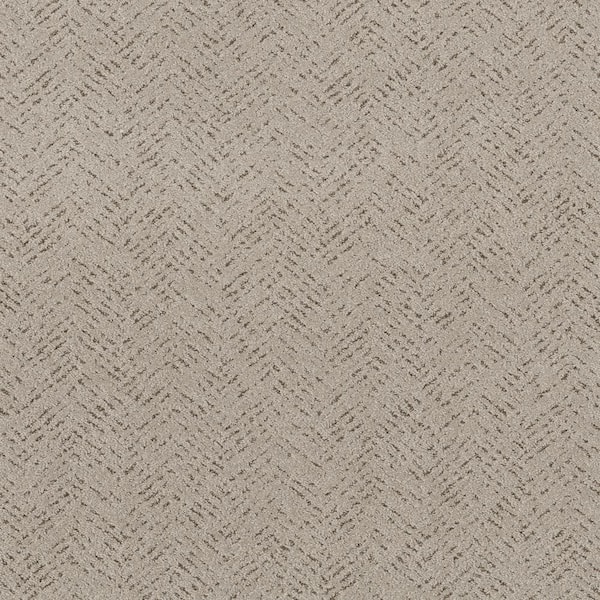 Lifeproof Fairhaven Color Mushroom Beige - 42 oz. SD Polyester Pattern Installed Carpet