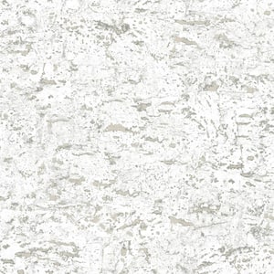 Faux Cork White Peel and Stick Wallpaper (Covers 28.18 sq. ft.)