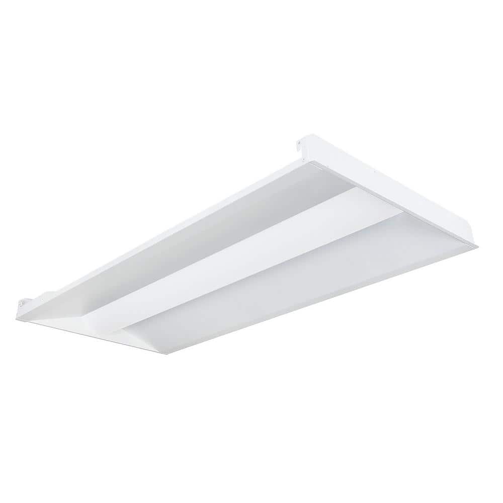 2 ft. x 4 ft. 25-Watt/30-Watt/34-Watt Value LED Selectable Volumetric Troffer 3100 Lumens/3750 Lumens/4250 Lumens, White price history on PriceWatchPro