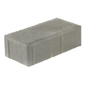 Holland 7.87 in. L x 3.94 in. W x 2.36 in. H 60 mm Antique Grey Concrete Paver(480 pcs/103.34 sq. ft./Pallet)