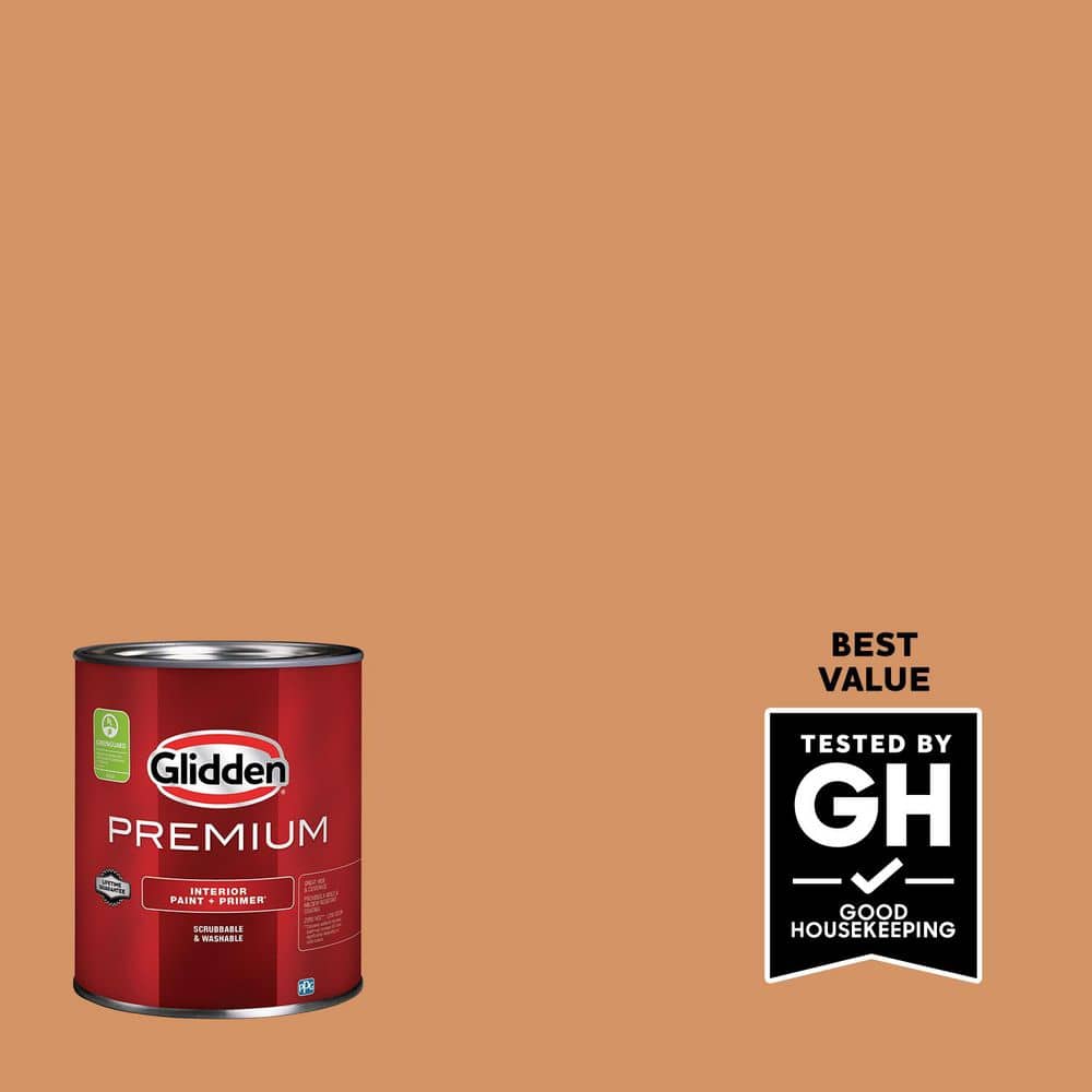 1 qt. PPG1201-5 Pumpkin Patch Satin Interior Latex Paint price history on PriceWatchPro