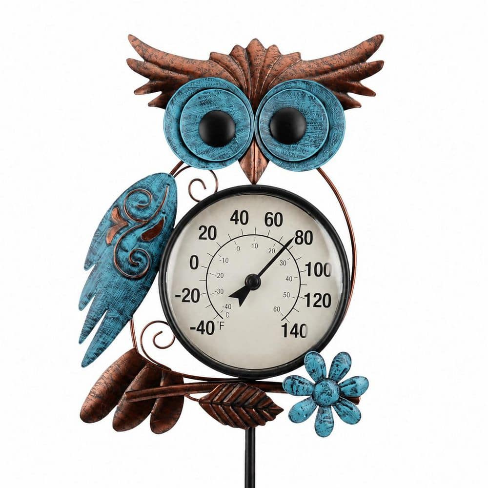 Analog Outdoor Thermometer Metal Waterproof Case Acrylic Dial Temperature Gauge for Garden Patio Yard price history on PriceWatchPro