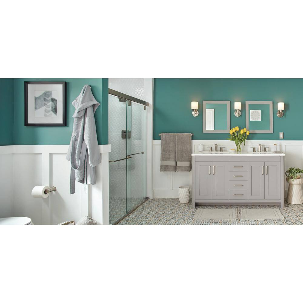 Moen Genta LX Brushed Nickel 24-Inch Wall Mounted Towel Bar