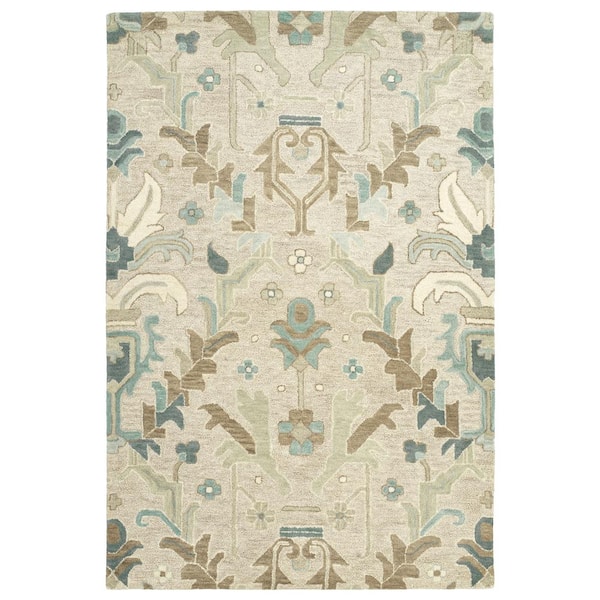 Kaleen Brooklyn Oatmeal 10 ft. x 13 ft. Area Rug