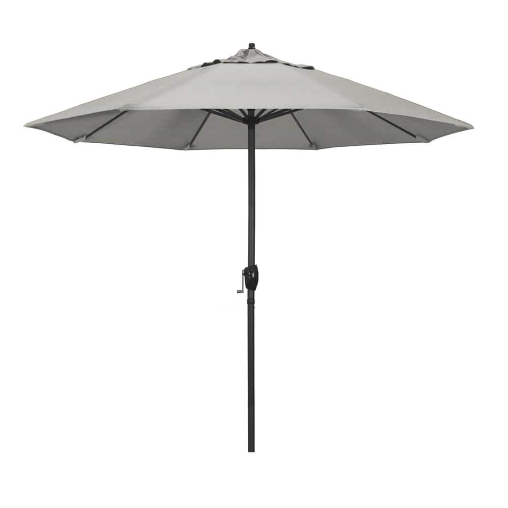home depot 9 aluminum patio umbrella sunbrella beige Ulax furniture 9Ft Outdoor (Heather Beige) : Patio, Lawn & Garden weather canopy to transform your porch California Umbrella 9 ft. Bronze