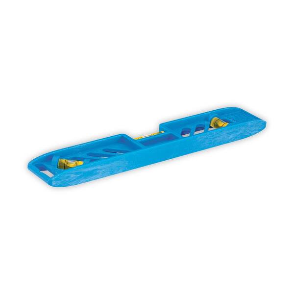 Milwaukee 9 in. Polycast Torpedo Level with 16 in. x 24 in. Aluminum Square  33-9-1140
