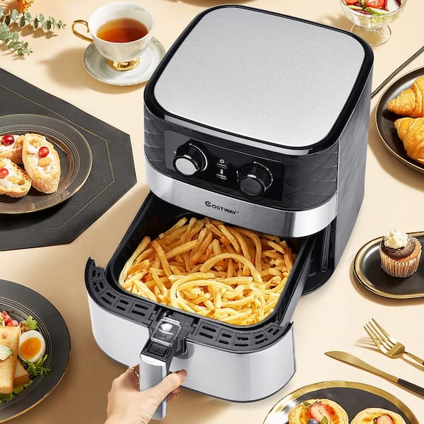 Airfryer Price Air Fryer Recommend Cooking Outdoor Air Fryer Dual Basket Air  Fryer - China Fryer and Air Fryer price