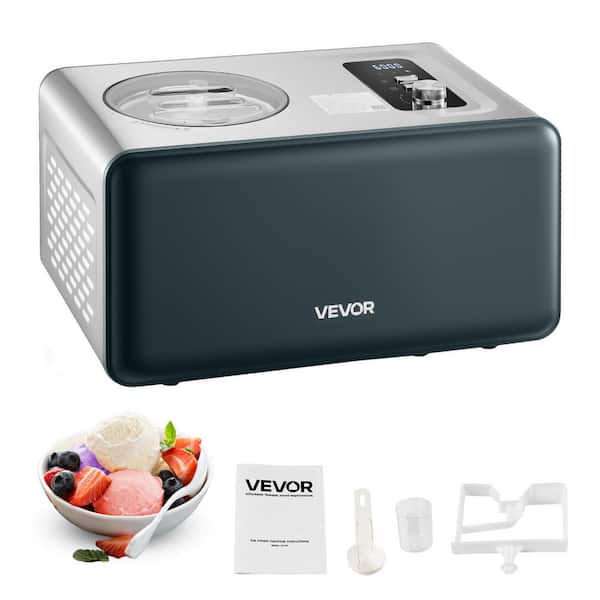 Automatic Ice Cream Maker, 1.5 Qt. Gelato Maker, Sorbet-Maker, 3 Modes Compressor Ice Cream Machine
