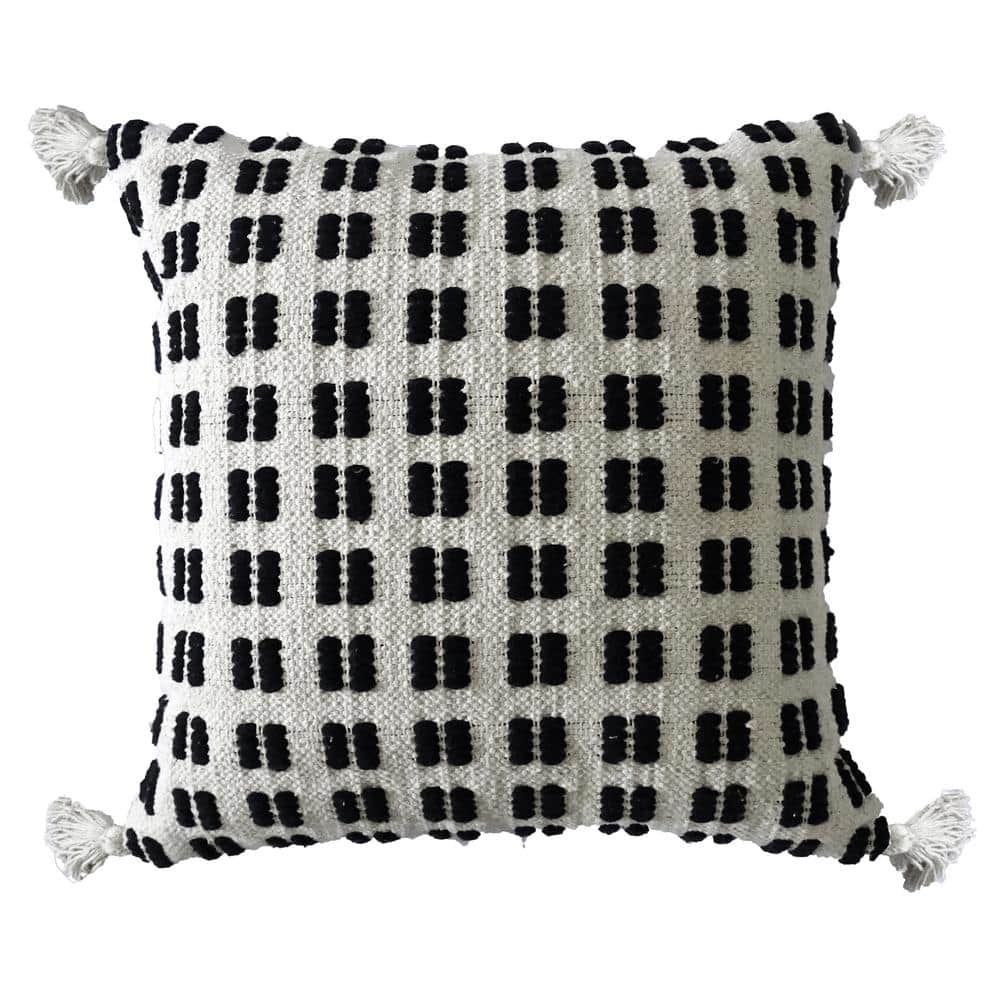 cheap black throw pillows