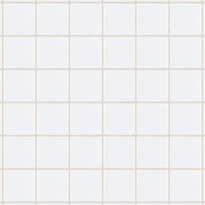 Metro Quad Matte White 11-3/4 in. x 11-3/4 in. Porcelain Mosaic Tile (9.8 sq. ft./Case)