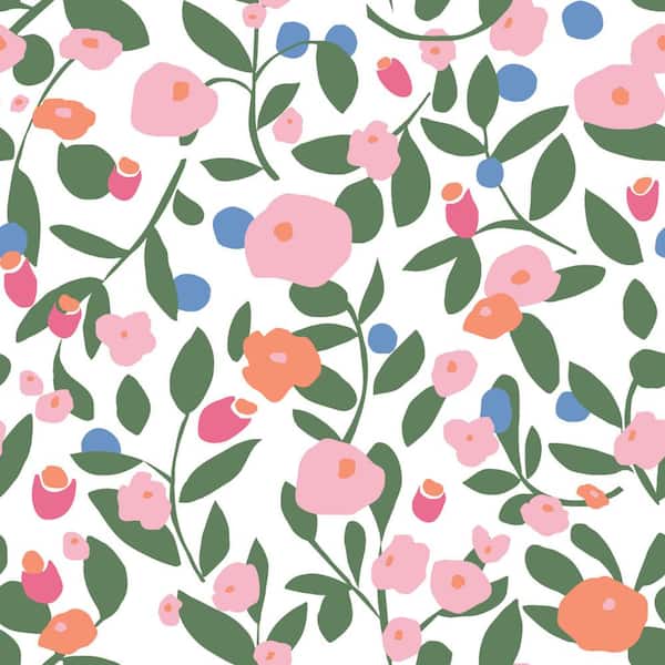 30.75 sq.ft. Kensington Garden Peel and Stick Wallpaper