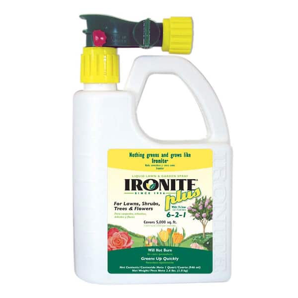 Ironite Plus 32 oz. Liquid Lawn and Garden Fertilizer