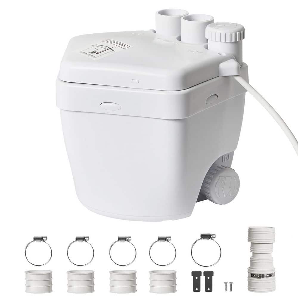 SKYSHALO Utility Sink Pump 1/3 HP 1750 GPH Flow 18 ft. Head