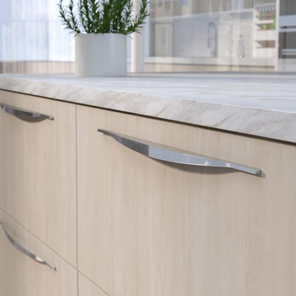 12-5/8 in. (320 mm) Modern Chrome Cabinet Finger Pull