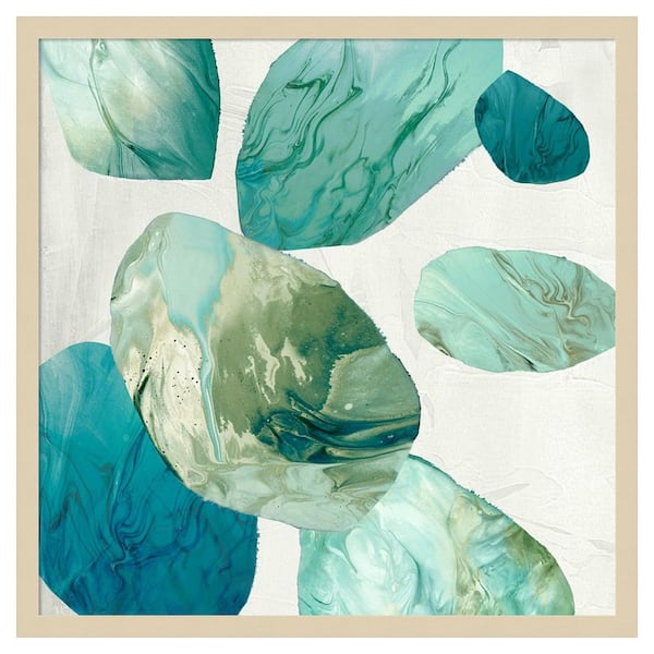 Amanti Art Transcendent Visions by Emma Peal 1 Piece Framed Giclee Abstract Art Print 25 in. x 25 in.
