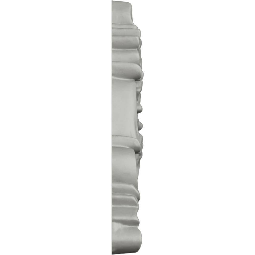 Gray Polyurethane Decorative Applique Onlay for Interior/Exterior