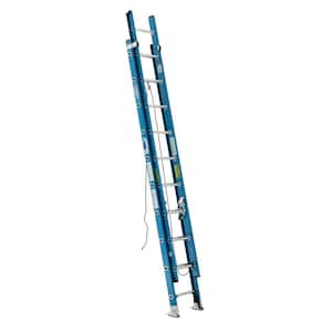 20 ft. Fiberglass Extension Ladder (19 ft. Reach Height) with 250 lb. Load Capacity Type I Duty Rating