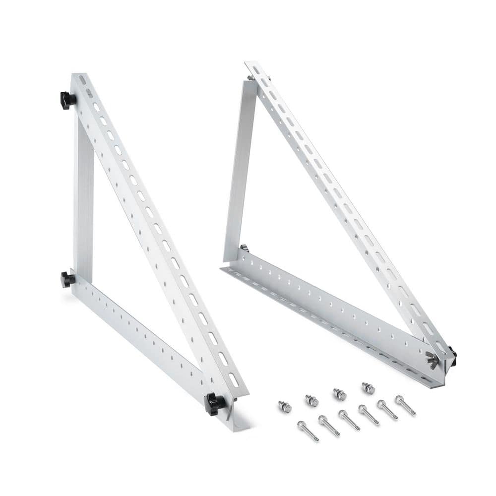 Adjustable Solar Panel Tilt Mount Brackets kit 28 in. Support up to 150W Solar Panels for Boats,RV,Roof Off Grid System price history on PriceWatchPro