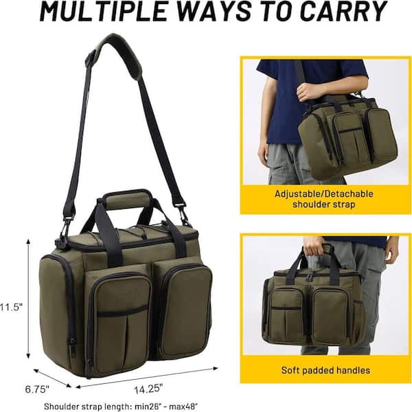 Misopily 19 qt. Can Large Insulated Lunch Bag Leakproof Soft