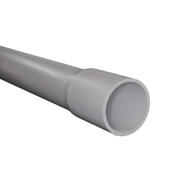 Pvc Conduit 6 Inchi Cantex 6 in. x 10 ft. SCH 40 PVC Conduit Belled End A52GA12 - The Home ...