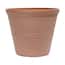 12 in. Palermo Peach Terra Cotta Plastic Planter