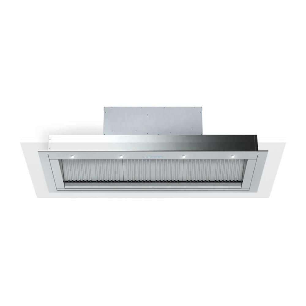 Designer Series 46 in. Cabinet Insert Range Hood with 1200-CFM, 4-Fan Speeds in Stainless Steel