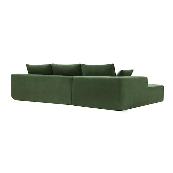 Harper & Bright Designs Modern Minimalist 109 in. W Square