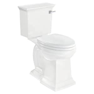 Traditional Slow-Close EverClean Elongated Closed Front Toilet Seat in White