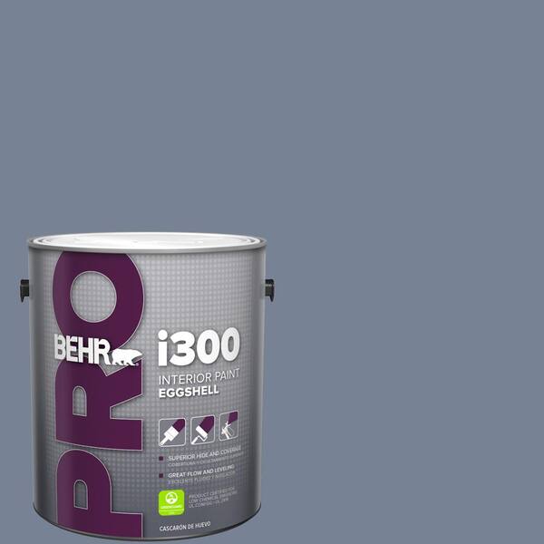 BEHR PRO 1 gal. #PPU15-07 Tranquil Pond Eggshell Interior Paint