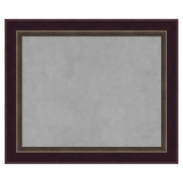 Amanti Art Signore Bronze 24 in. x 20 in. Framed Magnetic Board