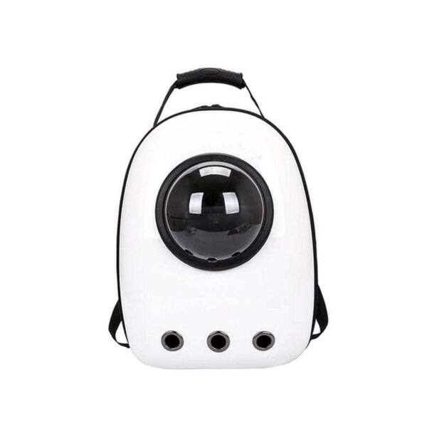 cenadinz Pet Breathable Traveling Backpack in White