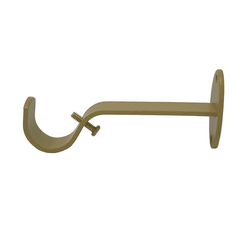 Maple Adjustable Curtain Rod with Ball Finial