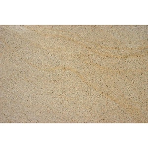 Giallo Fantasia 18 in. x 31 in. Polished Granite Floor and Wall Tile (7.75 sq. ft./Case)