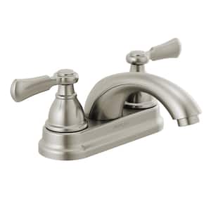 Elmhurst 4 in. Centerset 2-Handle Bathroom Faucet in Brushed Nickel