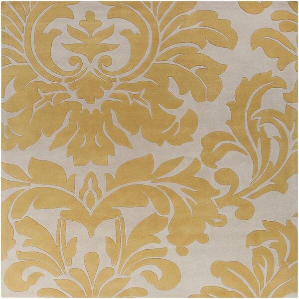 Artistic Weavers Bellaire Gold 8 ft. x 8 ft. Square Indoor Area Rug