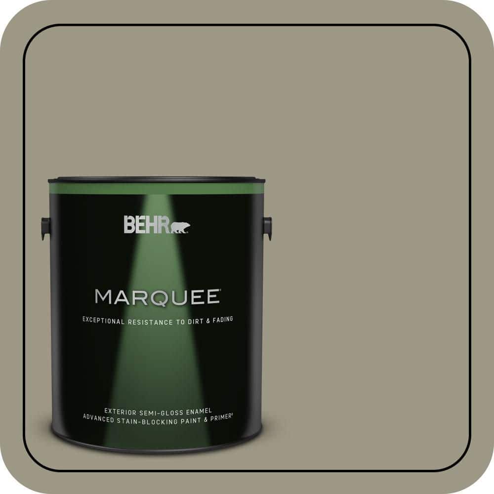 1 gal. #PPU8-20 Dusty Olive Semi-Gloss Enamel Exterior Paint & Primer price history on PriceWatchPro