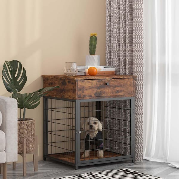 DIY Wooden Dog Crate (Hamptons Style)