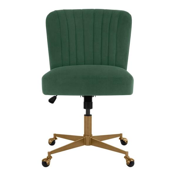 velour office chair