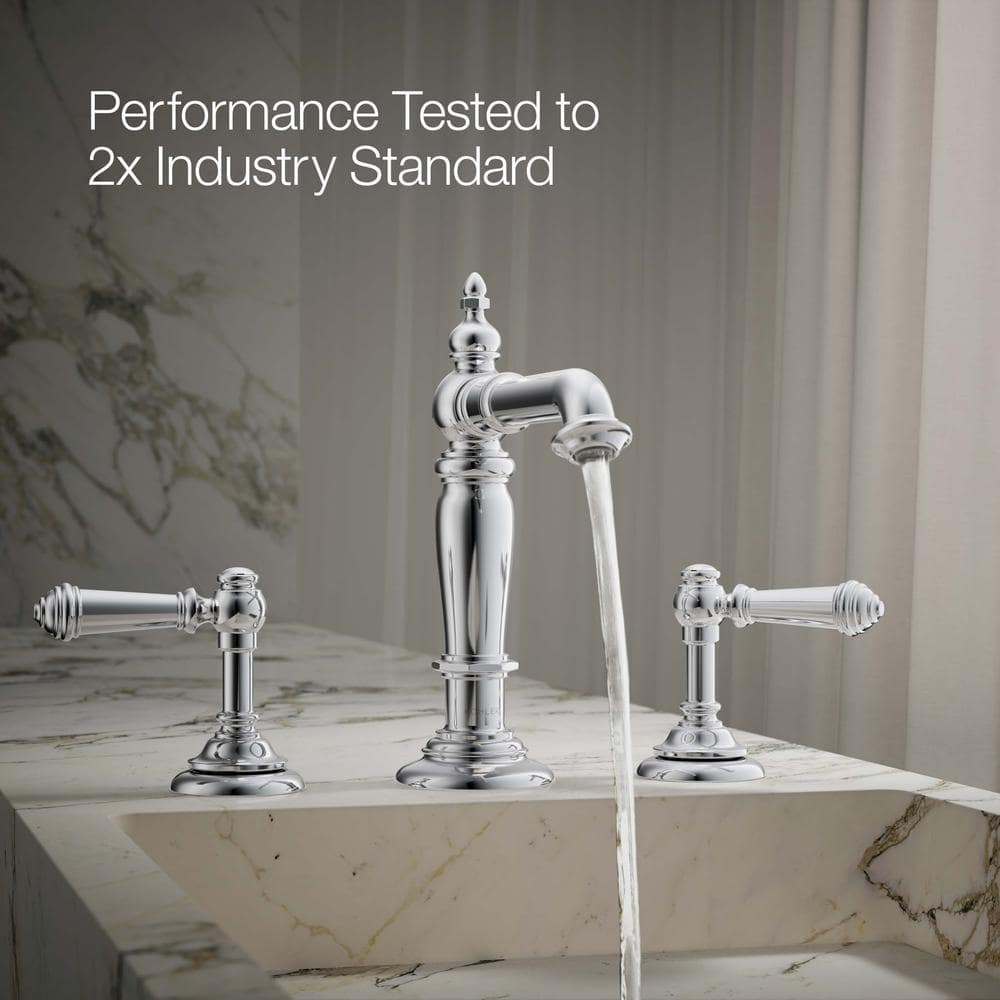 Artifacts Elegance Polished Chrome Bathroom Sink Spout