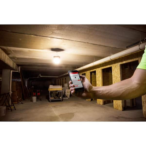 2146-20-2146-20-48-59-1852P W/ Depot & (2)5.0Ah Light Home 18-Volt The M18 (2-Tool) 4400-Lumen Free Site - Batteries RADIUS LED Milwaukee ONE-KEY Cordless Charger Compact