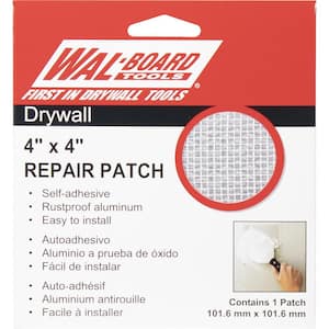 4 in. x 4 in. Self Adhesive Drywall Repair Patch