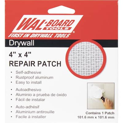 benvesa Drywall Patch, 2x2 in, 2 Pcs, Wall Patch Repair Kit, (2x2-2P)