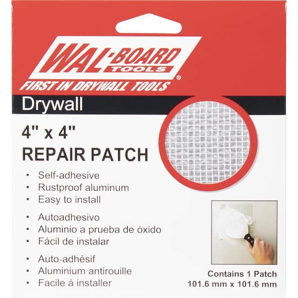 Wal-Board Tools 4 in. x 4 in. Self Adhesive Drywall Repair Patch
