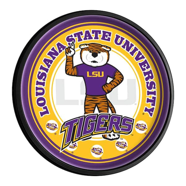 LSU Tigers 18'' x 18'' Mascot Slimline Illuminated Wall Sign