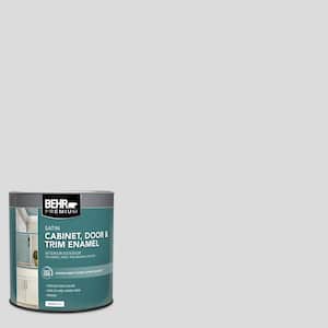 1 qt. #N530-1 Pixel White Satin Enamel Interior/Exterior Cabinet, Door & Trim Paint